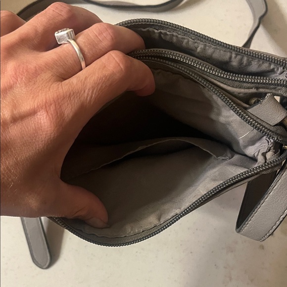 Rosetti Taupe Crossbody Bag with Strap Detail - Picture 7 of 13